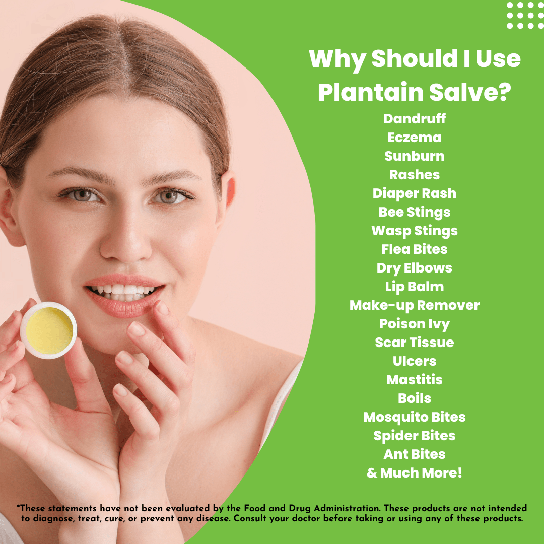 Healthy Energy Amazing Life - H.E.A.L.'s Plantain Salves- OLD PACKAGING