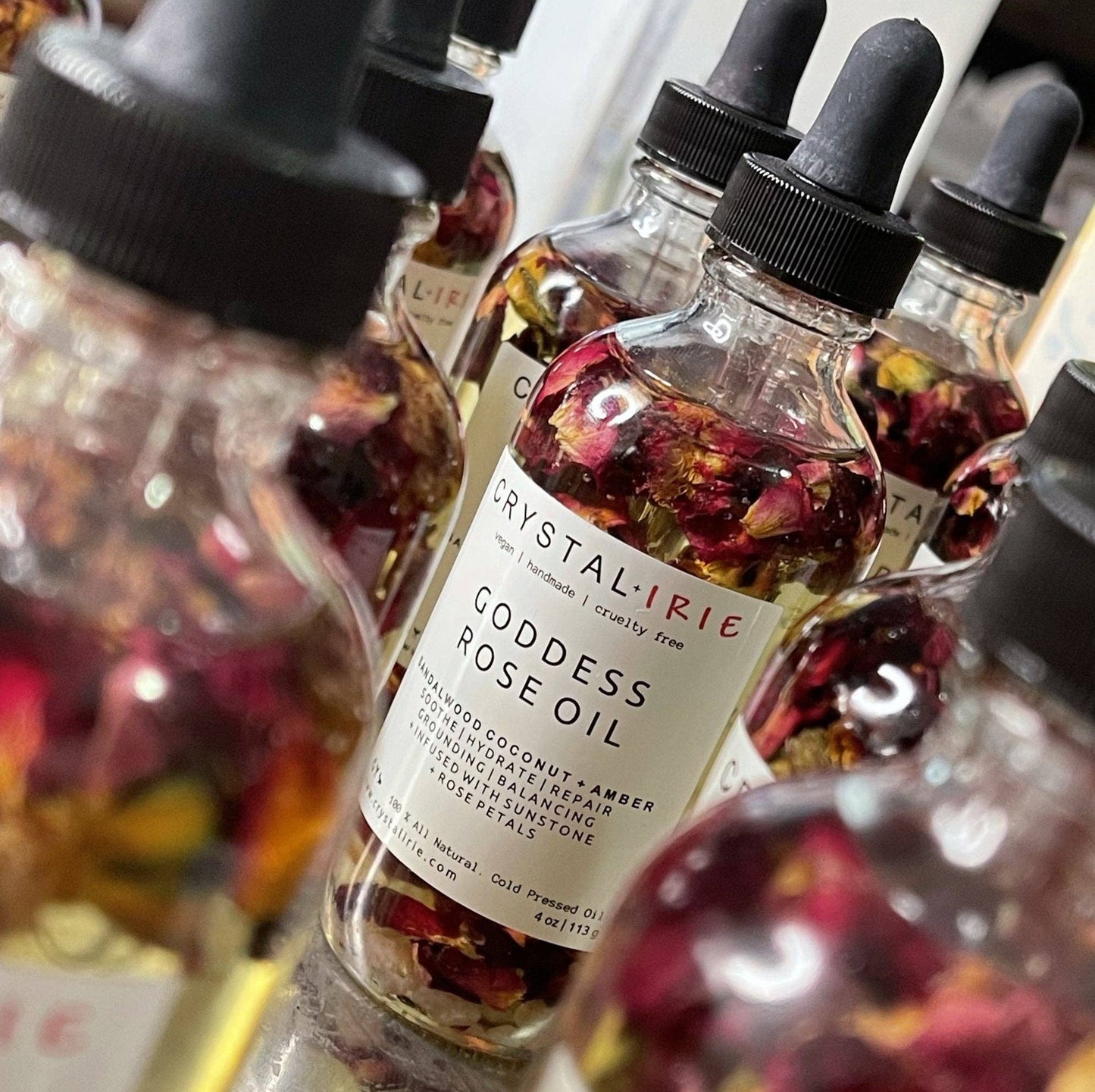 Crystal + Irie - Goddess Rose Oil