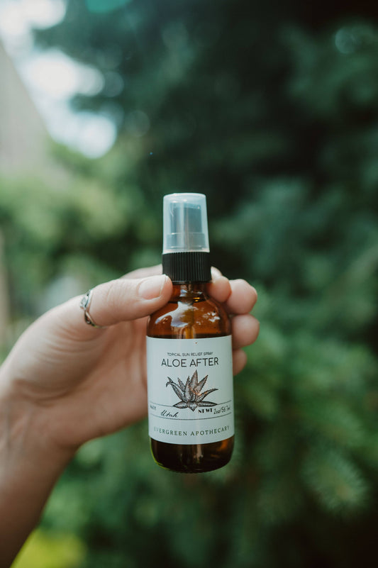 Evergreen Apothecary - Aloe After, After Sun Spray 4oz 