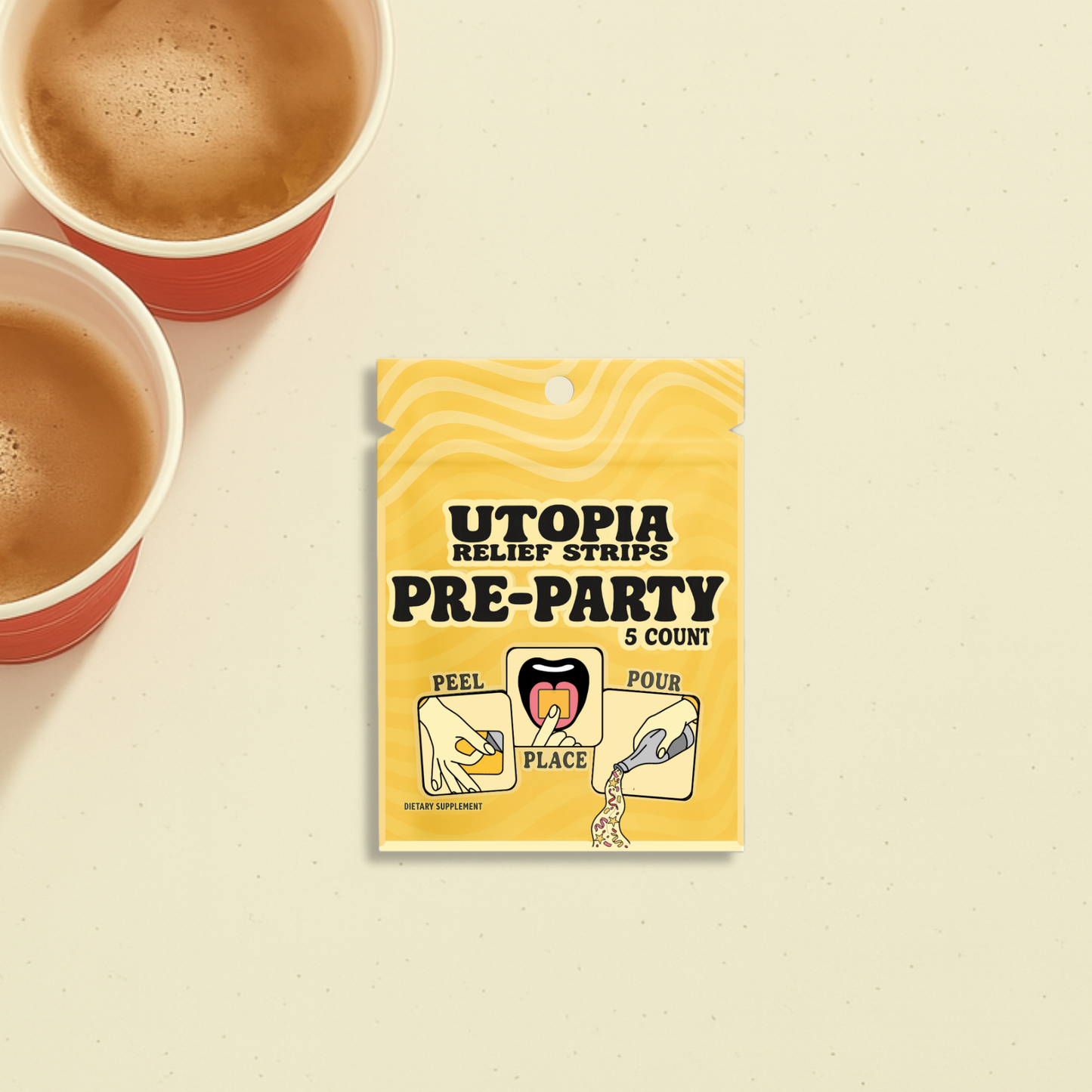Utopia Relief Strips - Pre-Party Strips (5 Count)