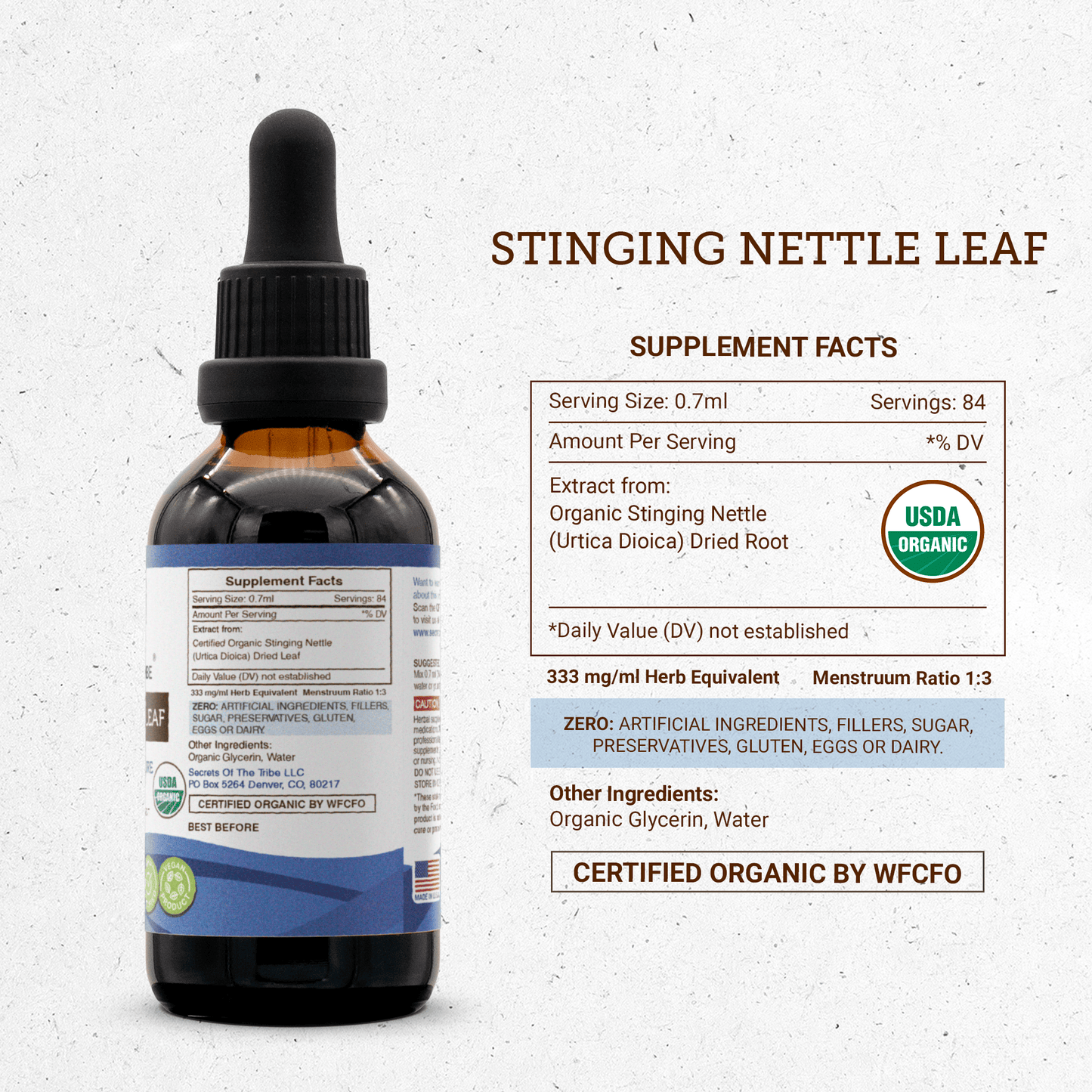 Secrets Of The Tribe - Stinging Nettle Leaf Tincture