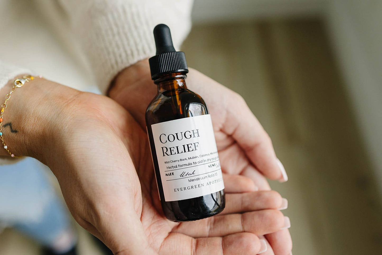 Evergreen Apothecary - Cough Relief- Herbal Tincture