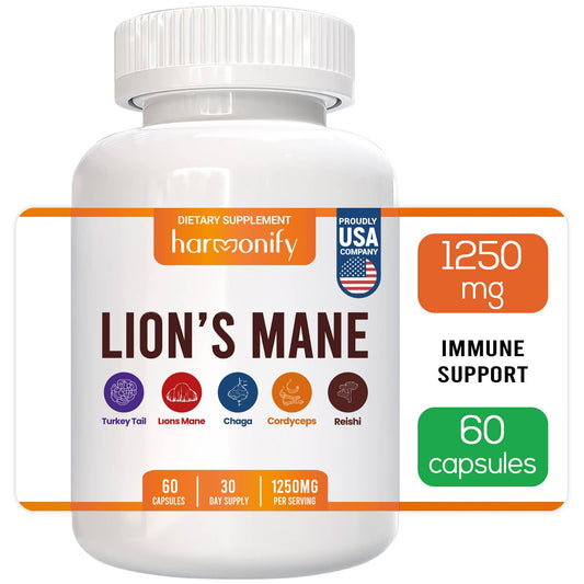HARMONIFY - HARMONIFY Lion’s Mane Mushroom Complex – 21 Mushroom Blend