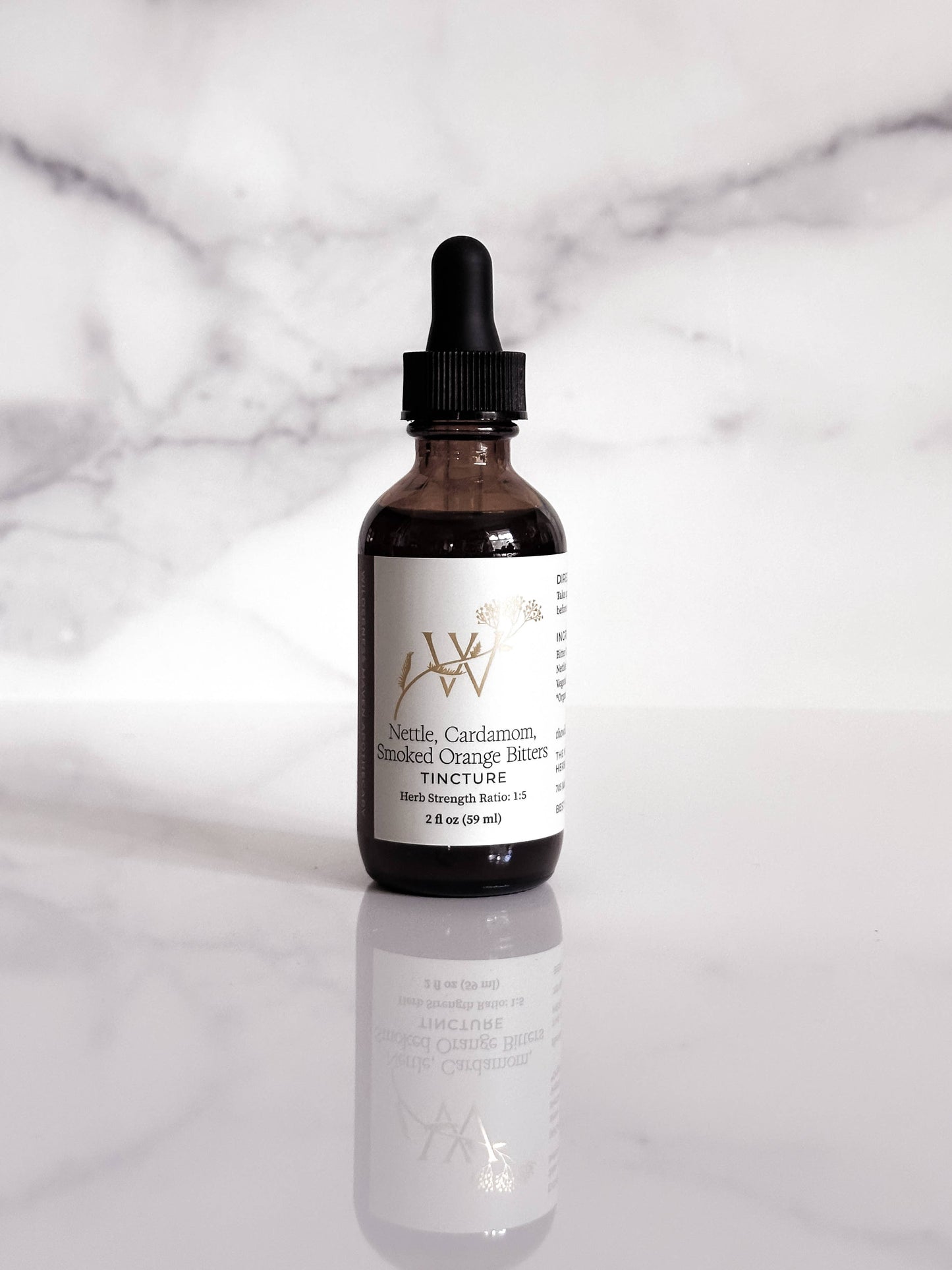 Wilderness Maven Apothecary - Nettle, Cardamom, Smoked Orange Bitters