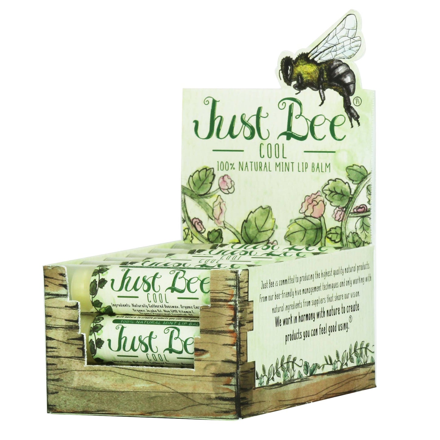 Just Bee - Just Bee Cool Lip Balm - Mint