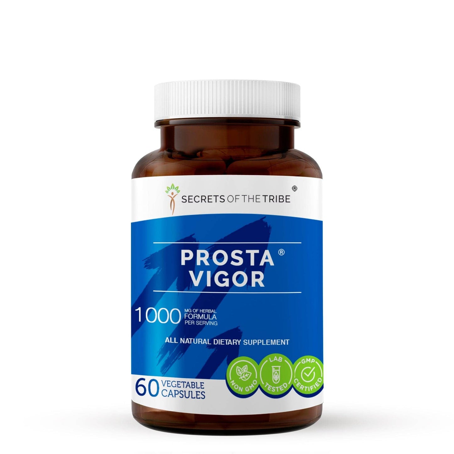 Secrets Of The Tribe - Prosta Vigor Capsules. Healthy Prostate Formula