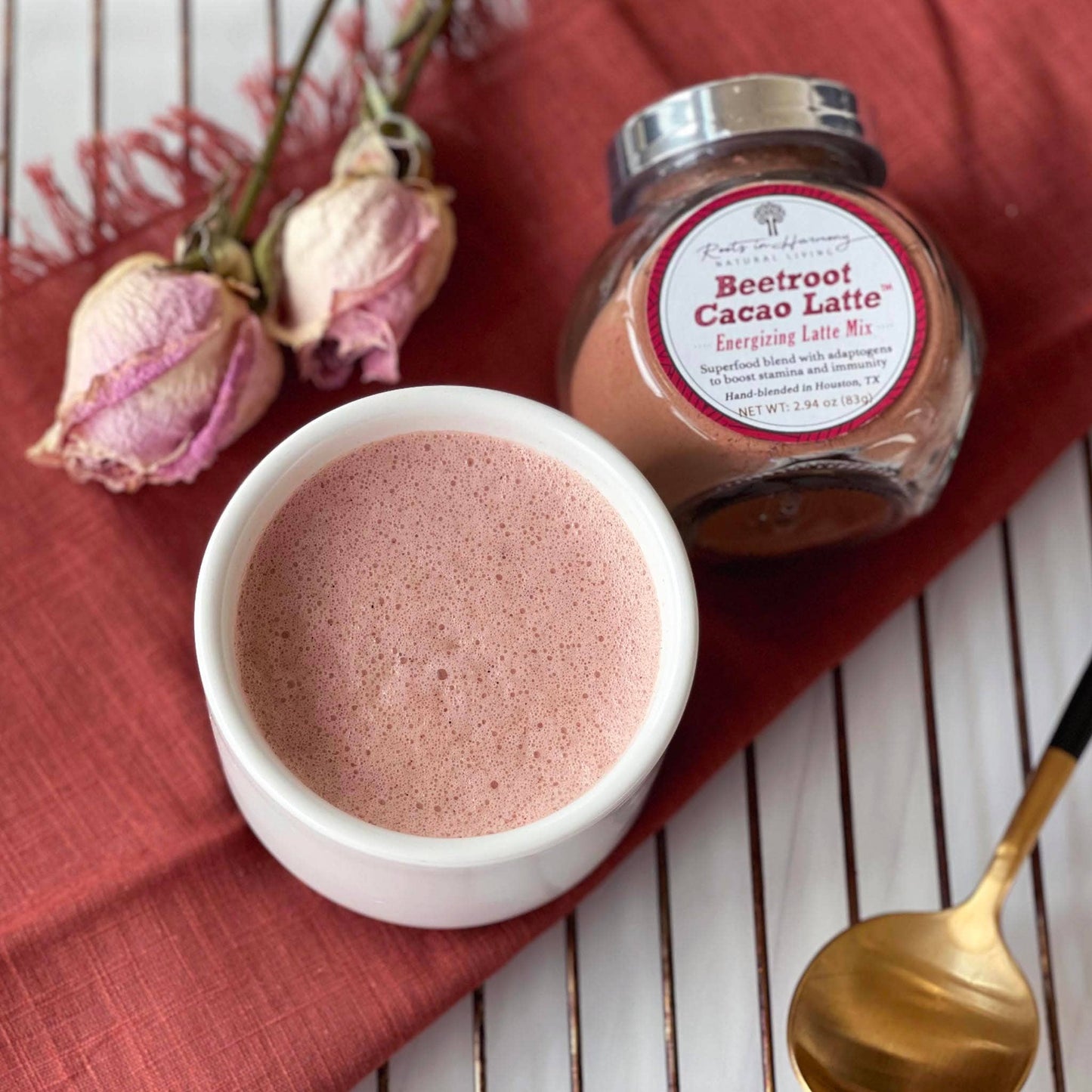 ROOTS IN HARMONY - Beetroot Cacao Latte™