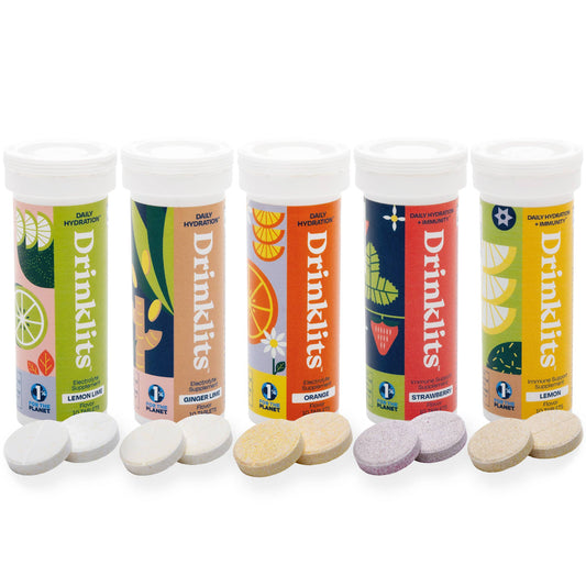 Drinklits Hydration - Immunity + Electrolyte Tablets: Hydration and Immune Support