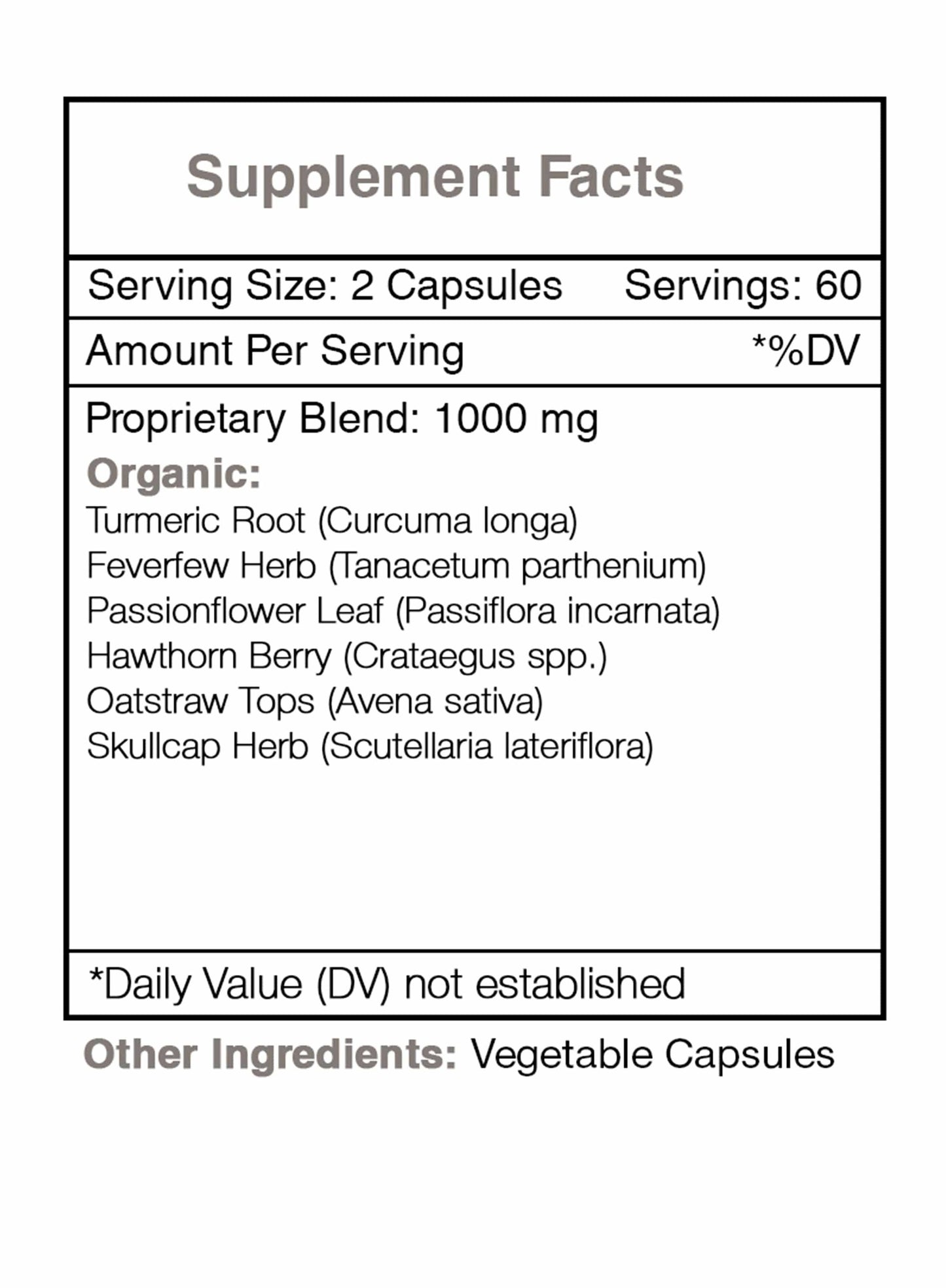 Secrets Of The Tribe - Nerve Secret Capsules. Healthy Nerves Formula