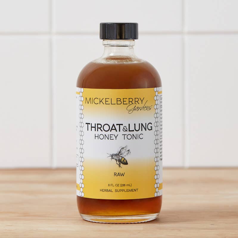 Mickelberry Gardens - Throat and Lung Honey Tonic — nourish your sore throat