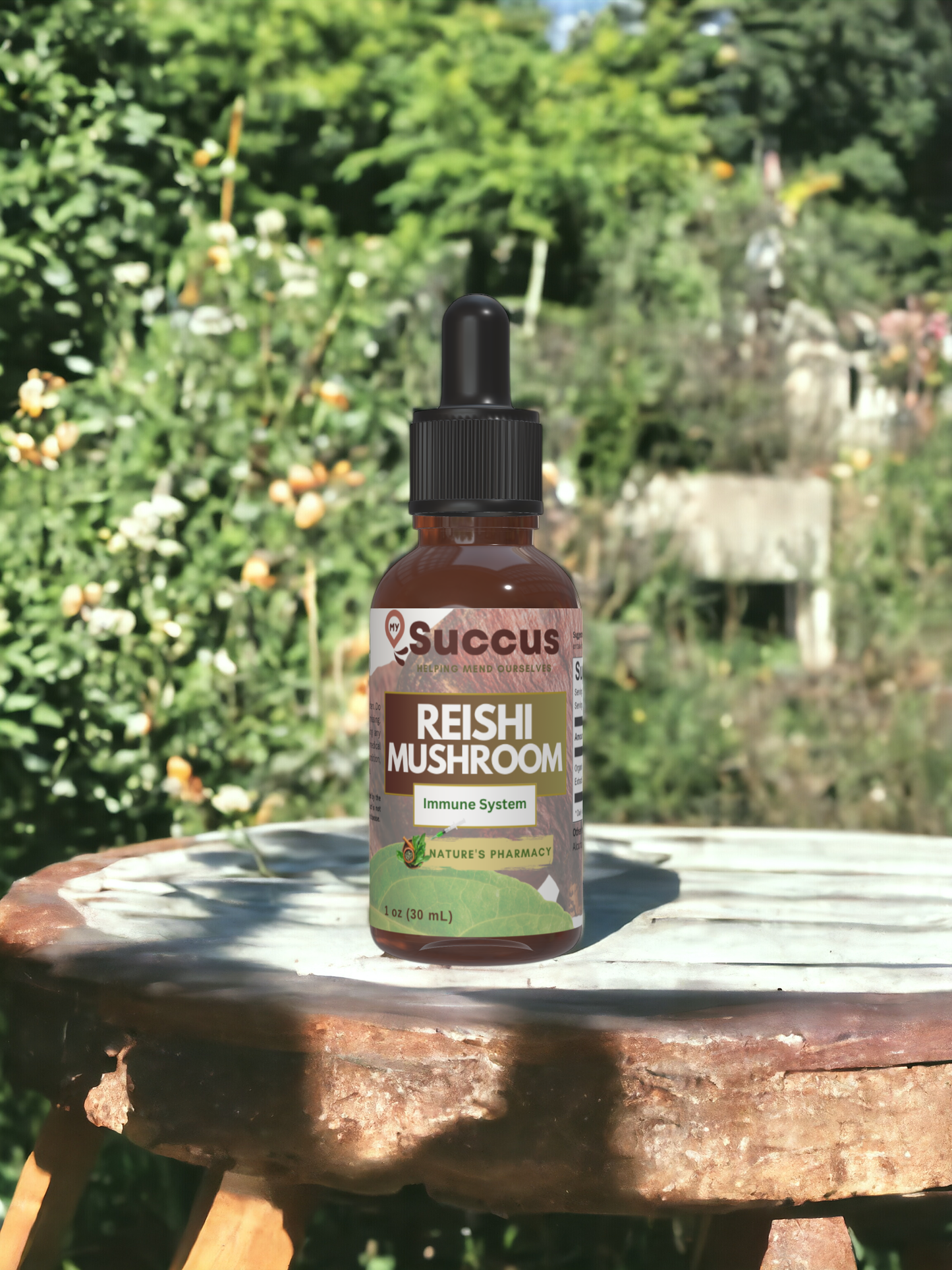 Reishi Mushroom Tincture -Immune System (High Potency) Succus