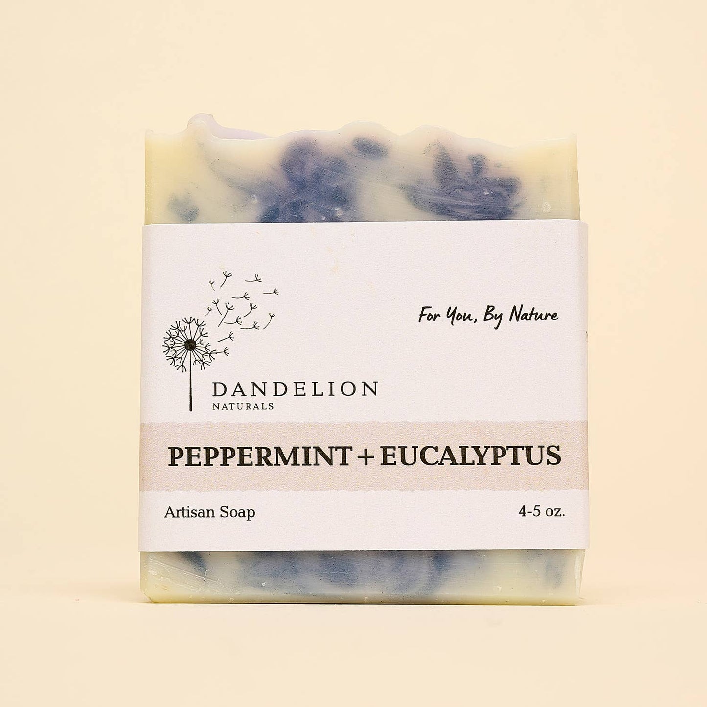 Dandelion Naturals - Peppermint & Eucalyptus Bar Soap | Essential Oil Soap Bar