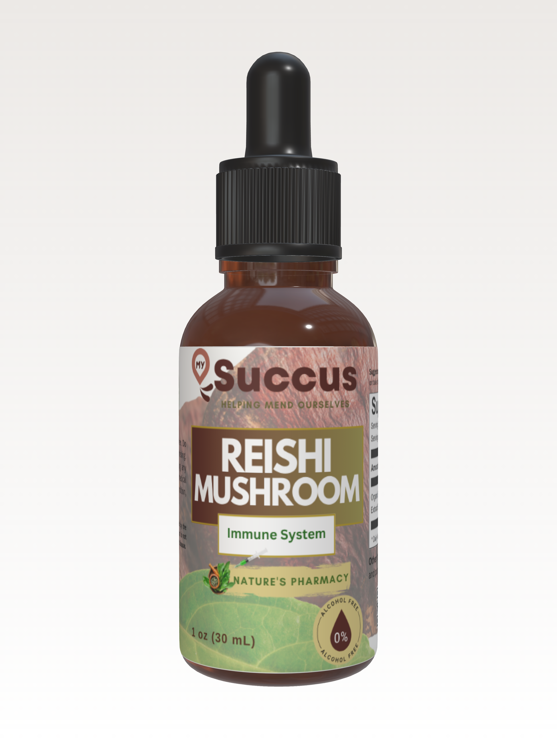 Reishi Mushroom Tincture -Immune System (High Potency) Succus