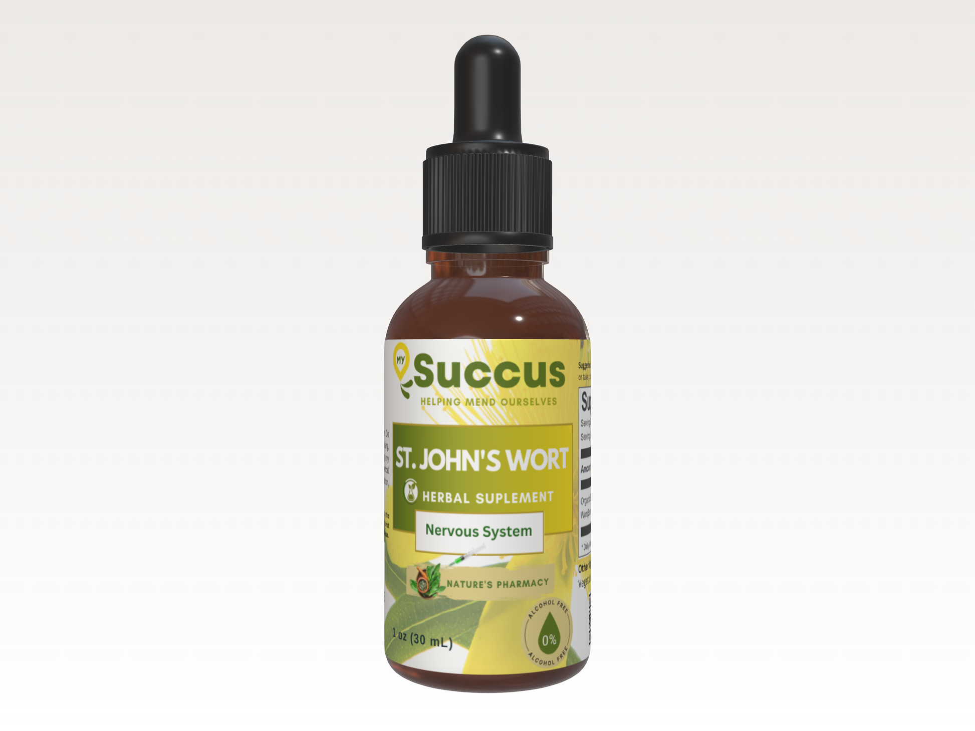 St. John's Wort Tincture - Nervous System (High Potency) Succus