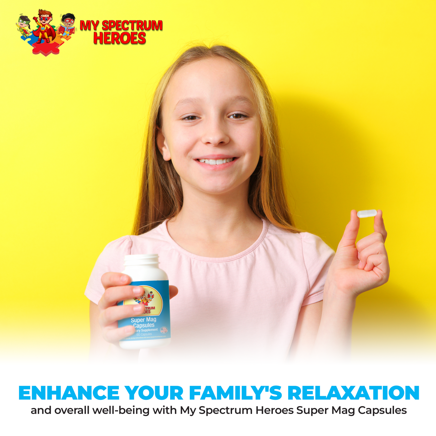 Super Mag Capsules – Magnesium Supplement for Daily Wellness