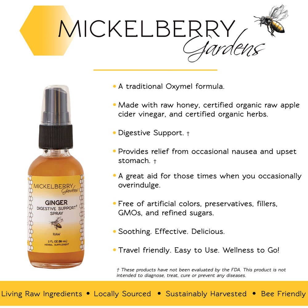 Mickelberry Gardens - Ginger Digestive Support Spray