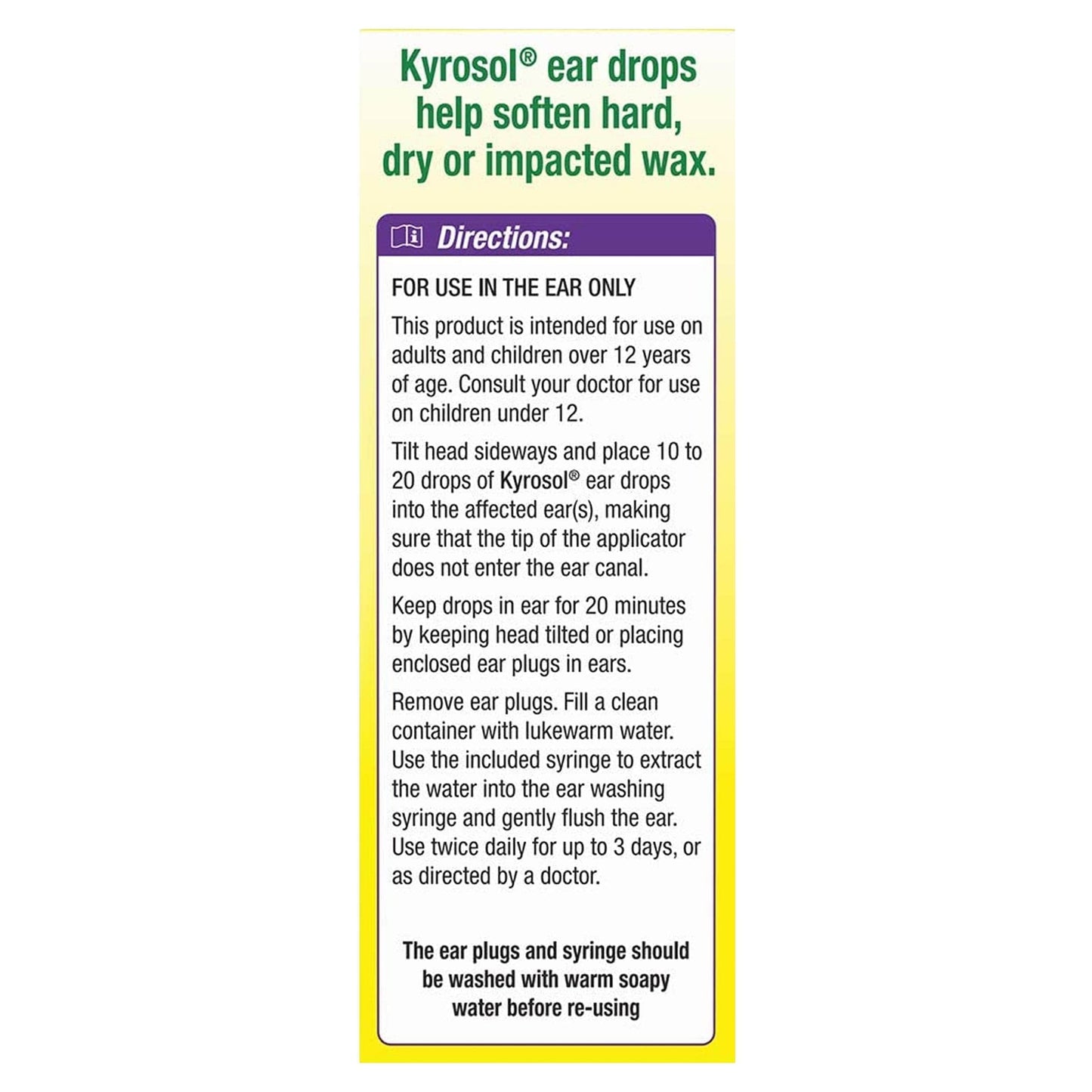 Healthy Energy Amazing Life - Kyrosol Ear Wax Removal System