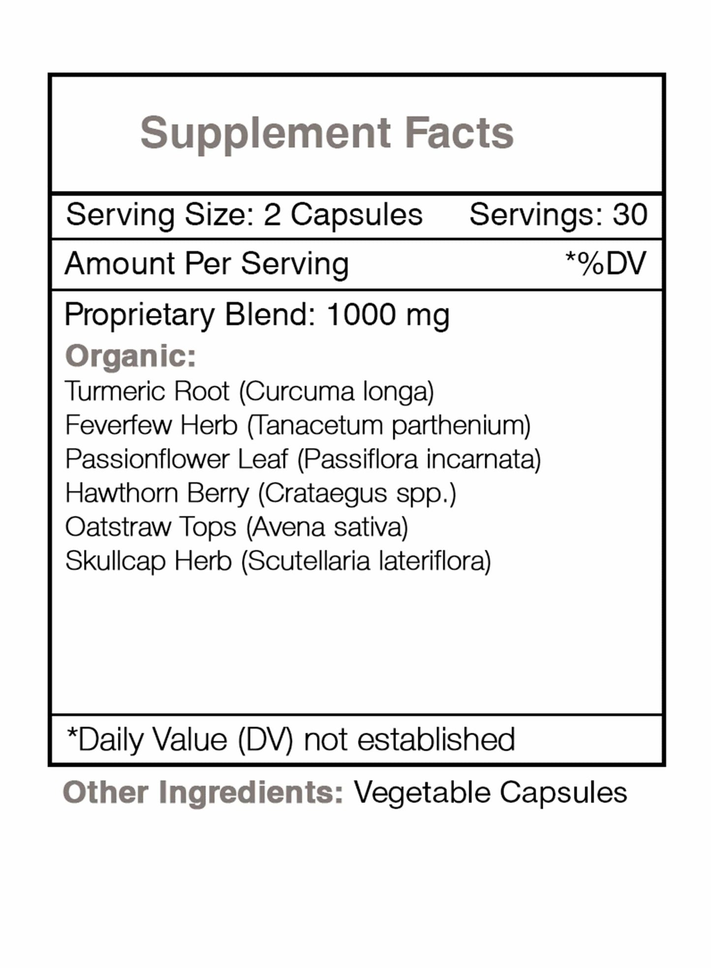 Secrets Of The Tribe - Nerve Secret Capsules. Healthy Nerves Formula