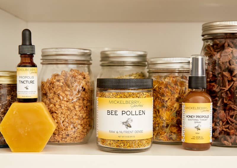 Mickelberry Gardens - Bee Pollen — raw, clean and pure multivitamin