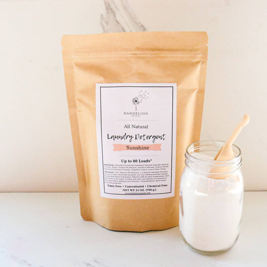 Dandelion Naturals - Citrus Laundry Soap | Laundry Detergent Powder | Sunshine