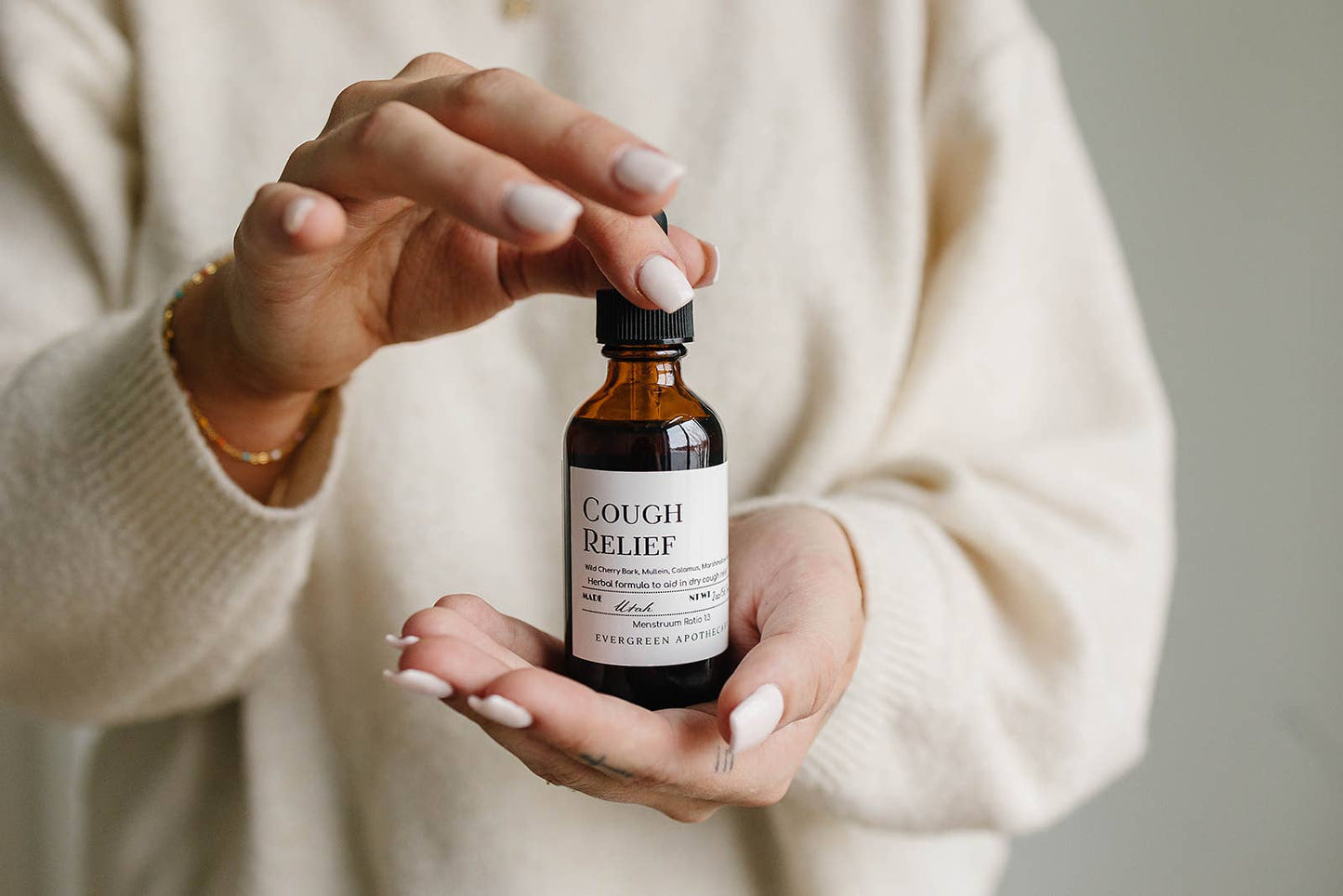 Evergreen Apothecary - Cough Relief- Herbal Tincture