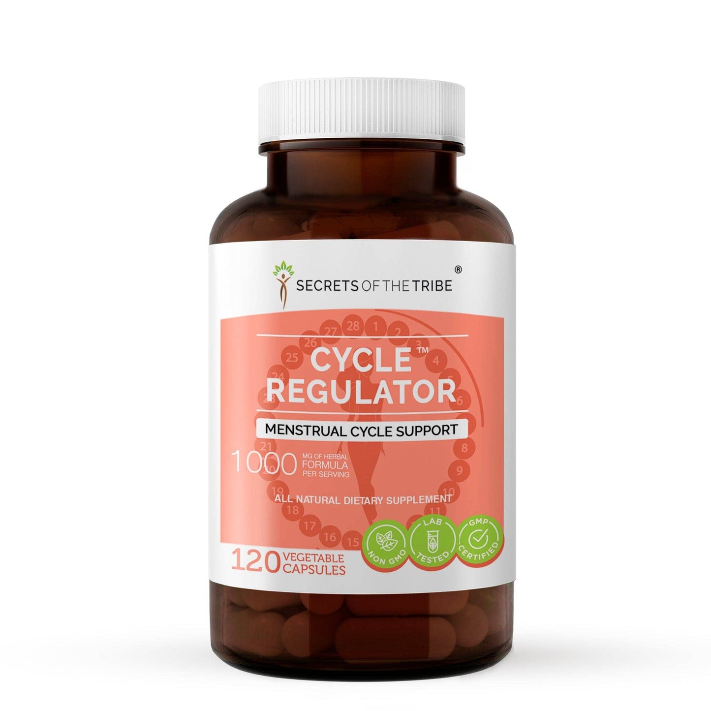 Secrets Of The Tribe - Cycle Regulator Capsules. Menstrual Cycle Support