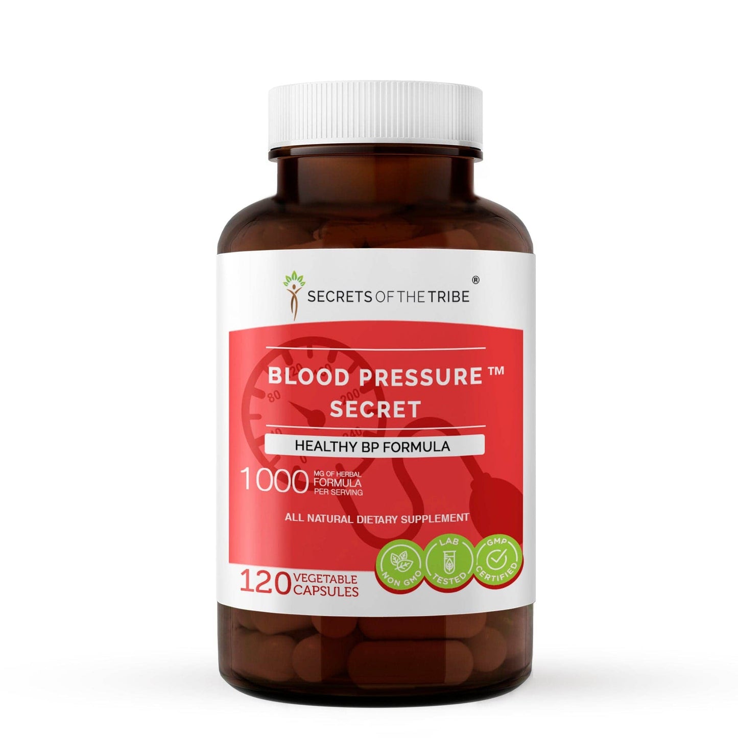 Secrets Of The Tribe - Blood Pressure Secret Capsules. Healthy BP Formula