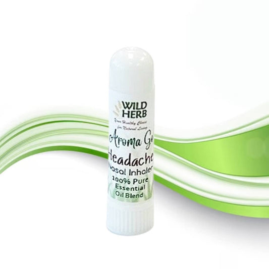 Wild Herb Soap Co - Headache Nasal Inhaler | Pure Essential Oil Aromatherapy