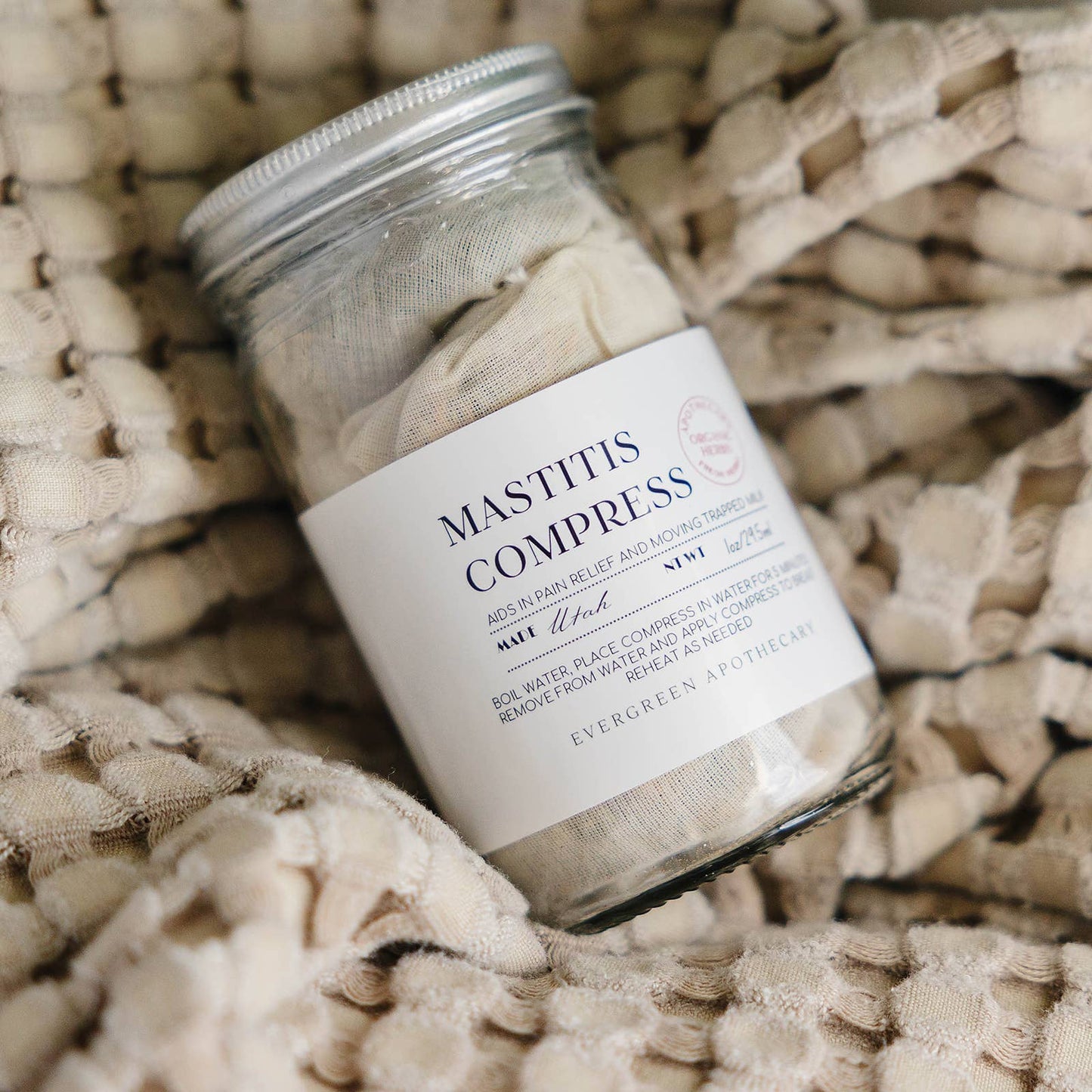 Mastitis Relief Compress - Herbal Remedy