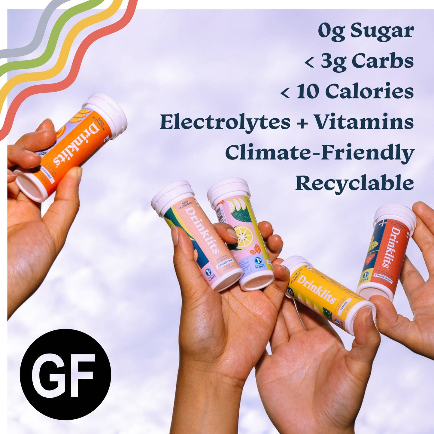 Drinklits Hydration - Immunity + Electrolyte Tablets: Hydration and Immune Support