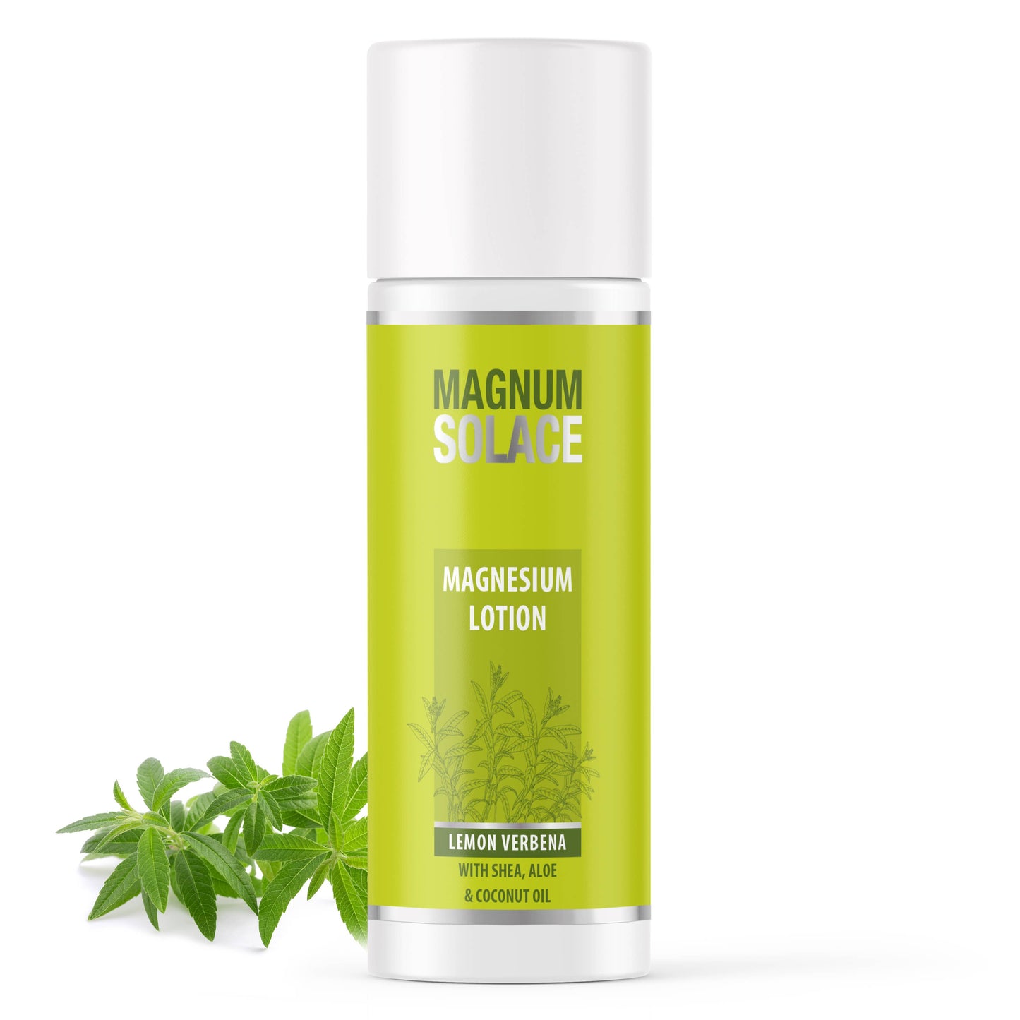 Magnum Solace - Magnesium Lotion with Aloe, Shea and Coconut (Lemon Verbena)