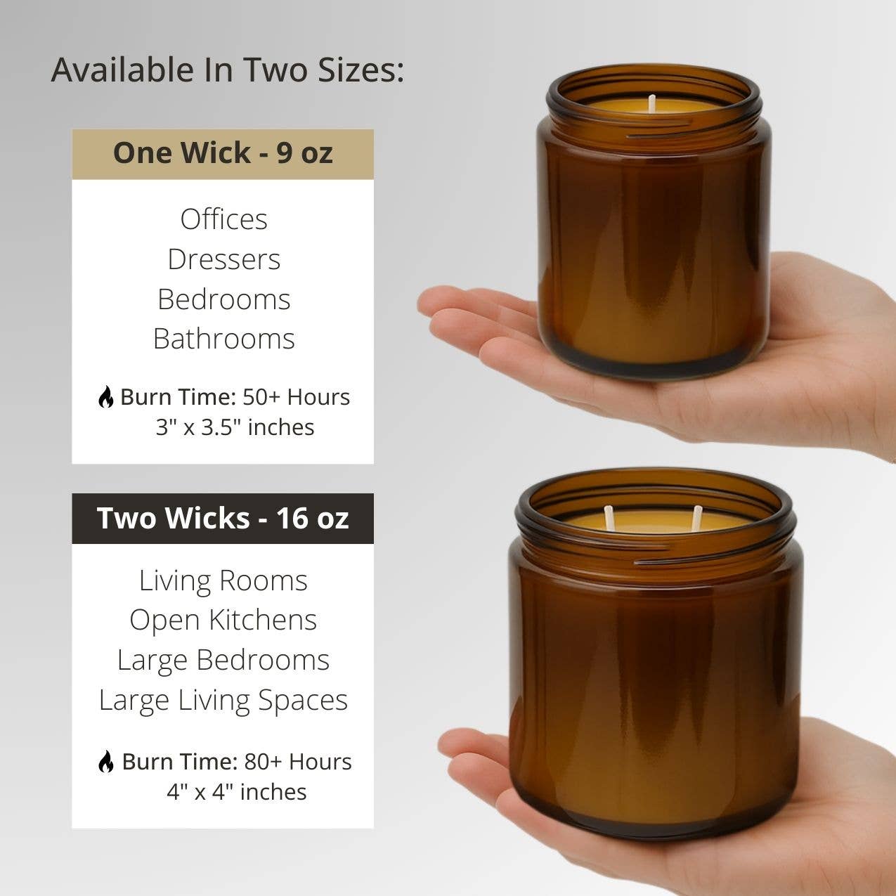 Terra Mater Studio LLC - Tobacco & Vanilla All-Natural Candle | 50+ Hour Burn