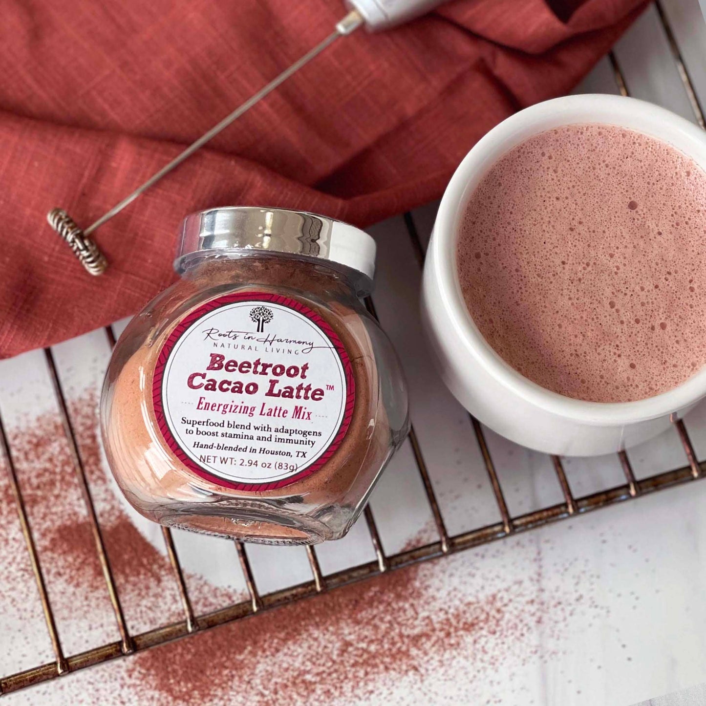 ROOTS IN HARMONY - Beetroot Cacao Latte™