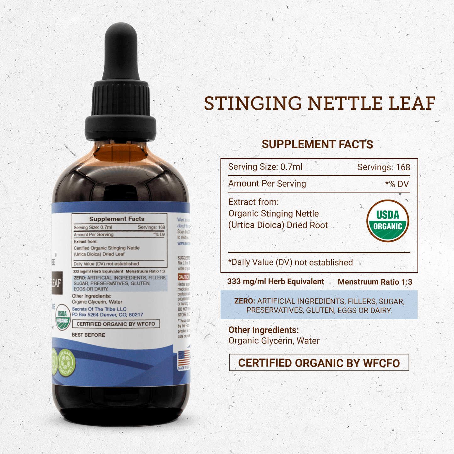 Secrets Of The Tribe - Stinging Nettle Leaf Tincture