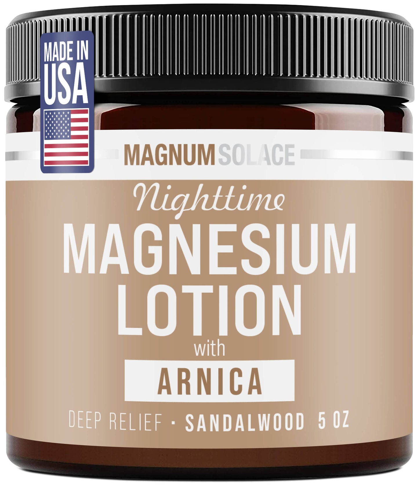 Magnum Solace - Nighttime Magnesium Lotion with Arnica