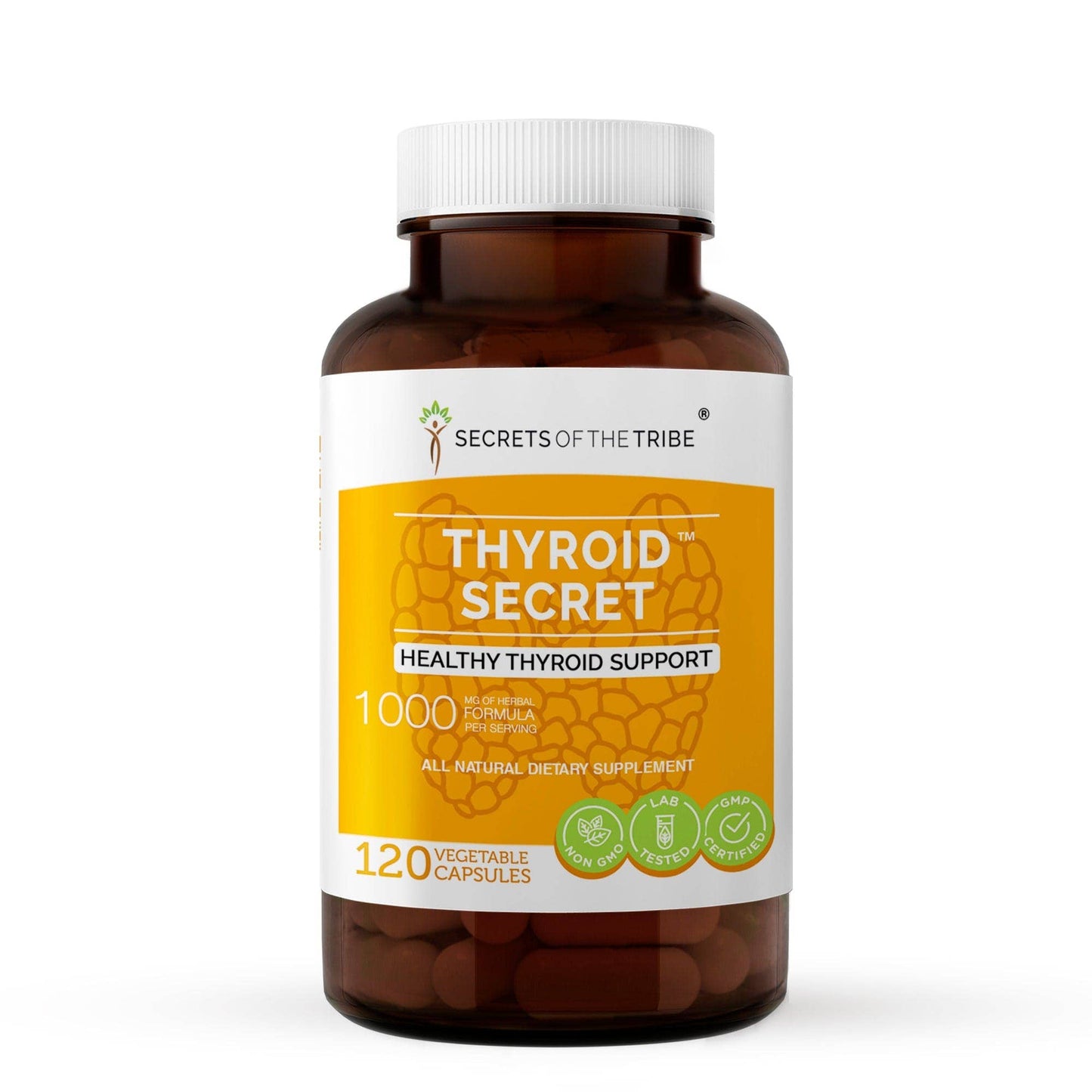 Secrets Of The Tribe - Thyroid Secret Capsules. Healthy Thyroid Support