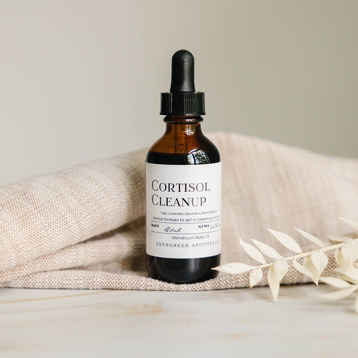 Evergreen Apothecary - Cortisol Cleanup, Tincture