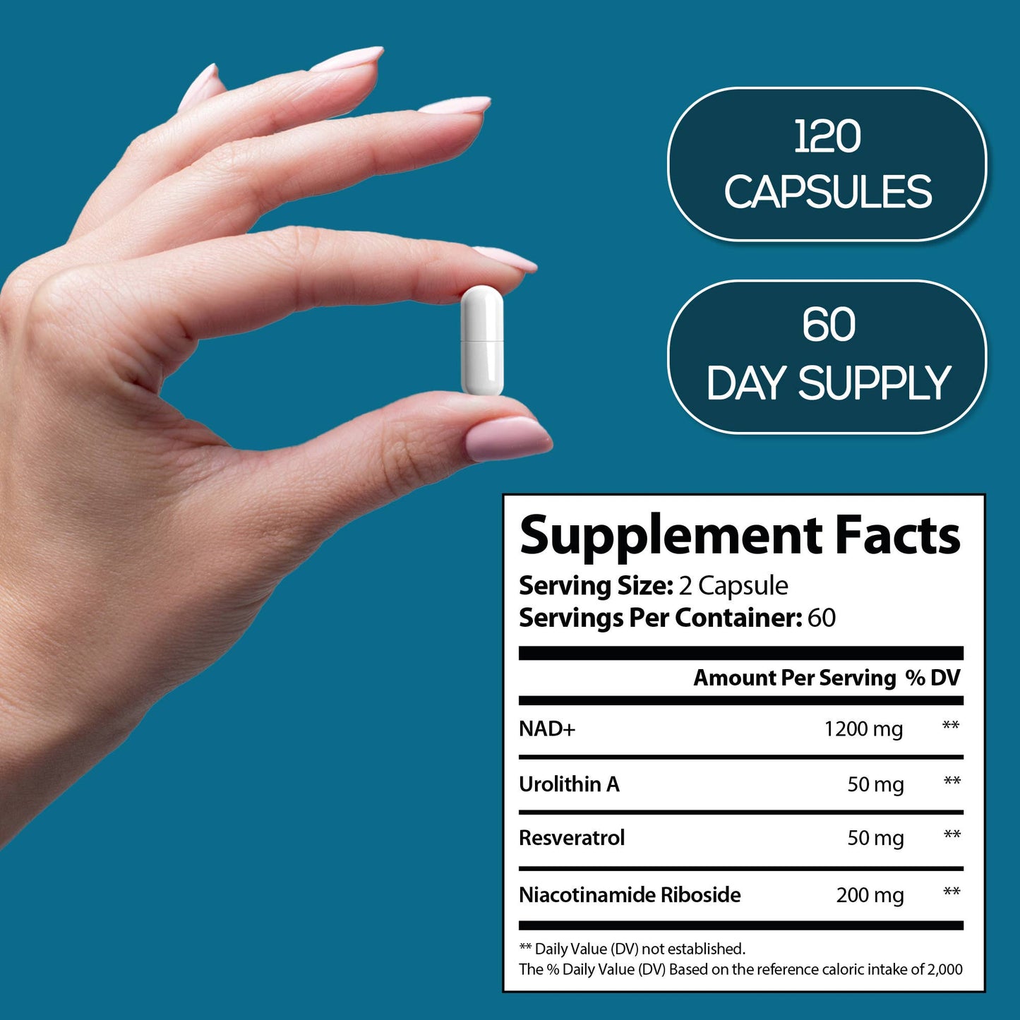 HARMONIFY - NAD Nicotinamide Riboside Resveratrol with Urolithin A