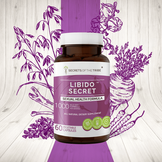 Secrets Of The Tribe - Libido Secret Capsules. Sexual Health Formula