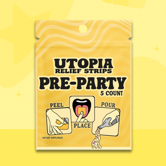 Utopia Relief Strips - Pre-Party Strips (5 Count)