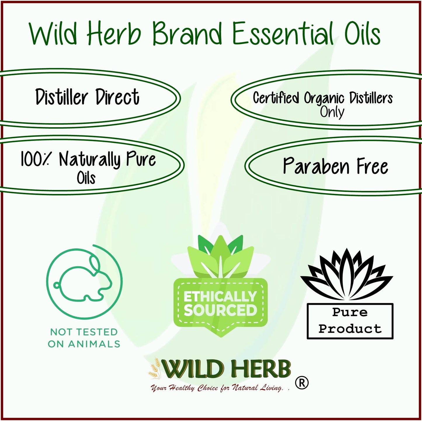 Wild Herb Soap Co - Aromatherapy Nasal Inhalers Pure Essential Oils Undiluted