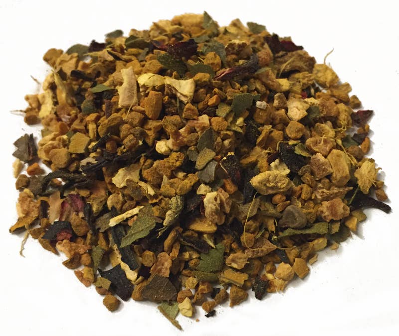 Simpson & Vail - Turmeric Ginger Citrus Herbal Wellness Tea Organic - 4oz Tin