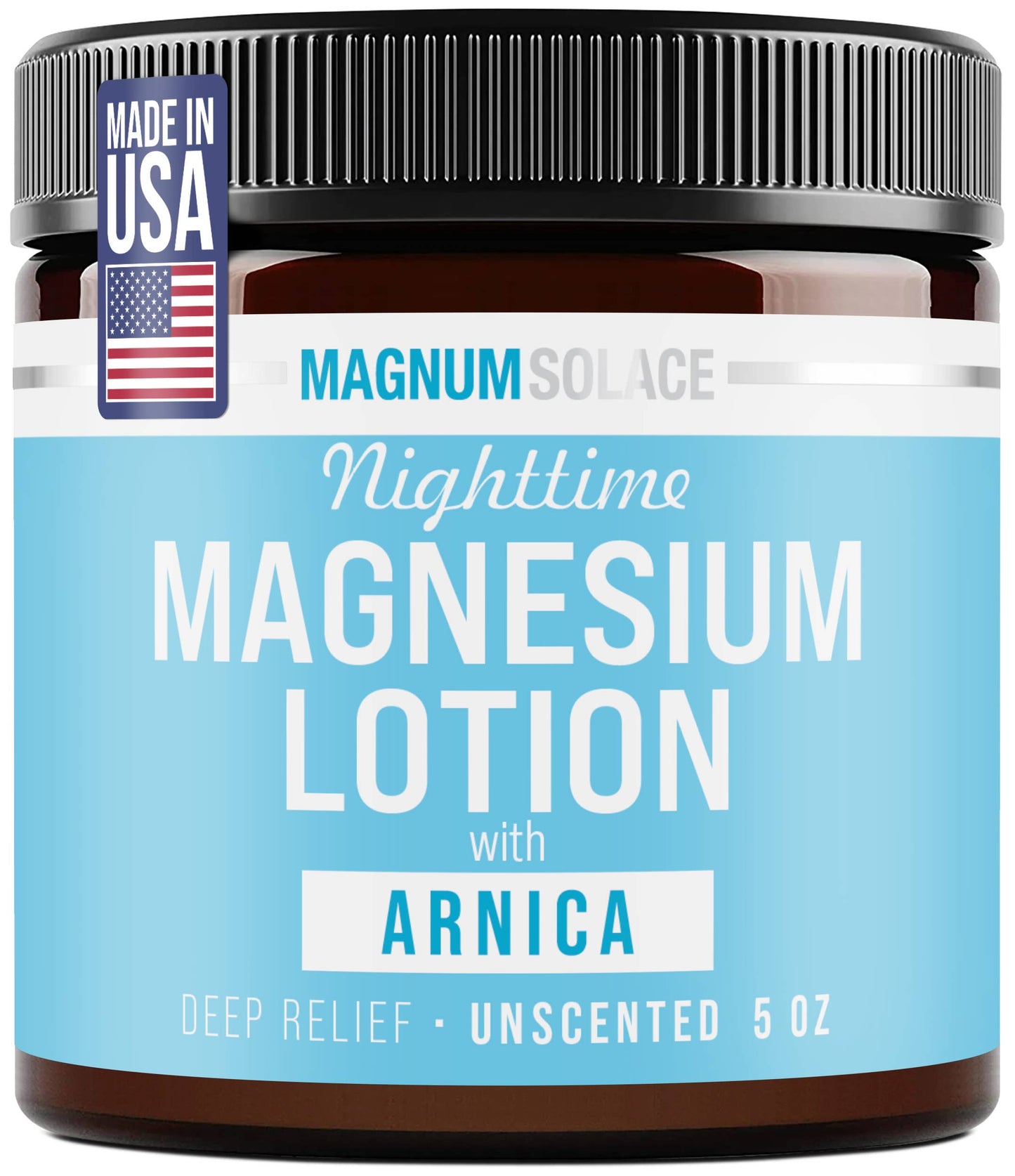 Magnum Solace - Nighttime Magnesium Lotion with Arnica