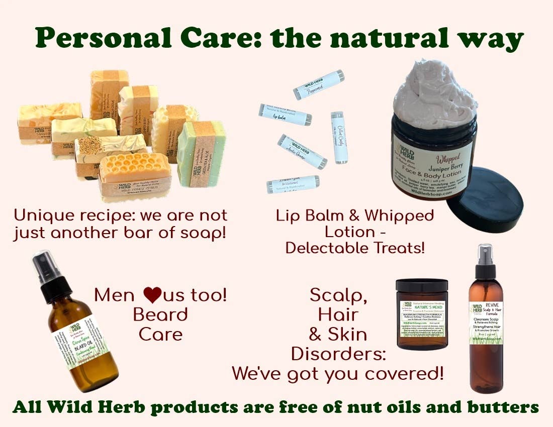 Wild Herb Soap Co - Headache Nasal Inhaler | Pure Essential Oil Aromatherapy