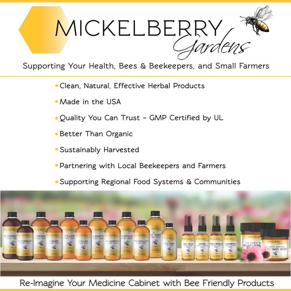 Mickelberry Gardens - Throat and Lung Honey Tonic — nourish your sore throat
