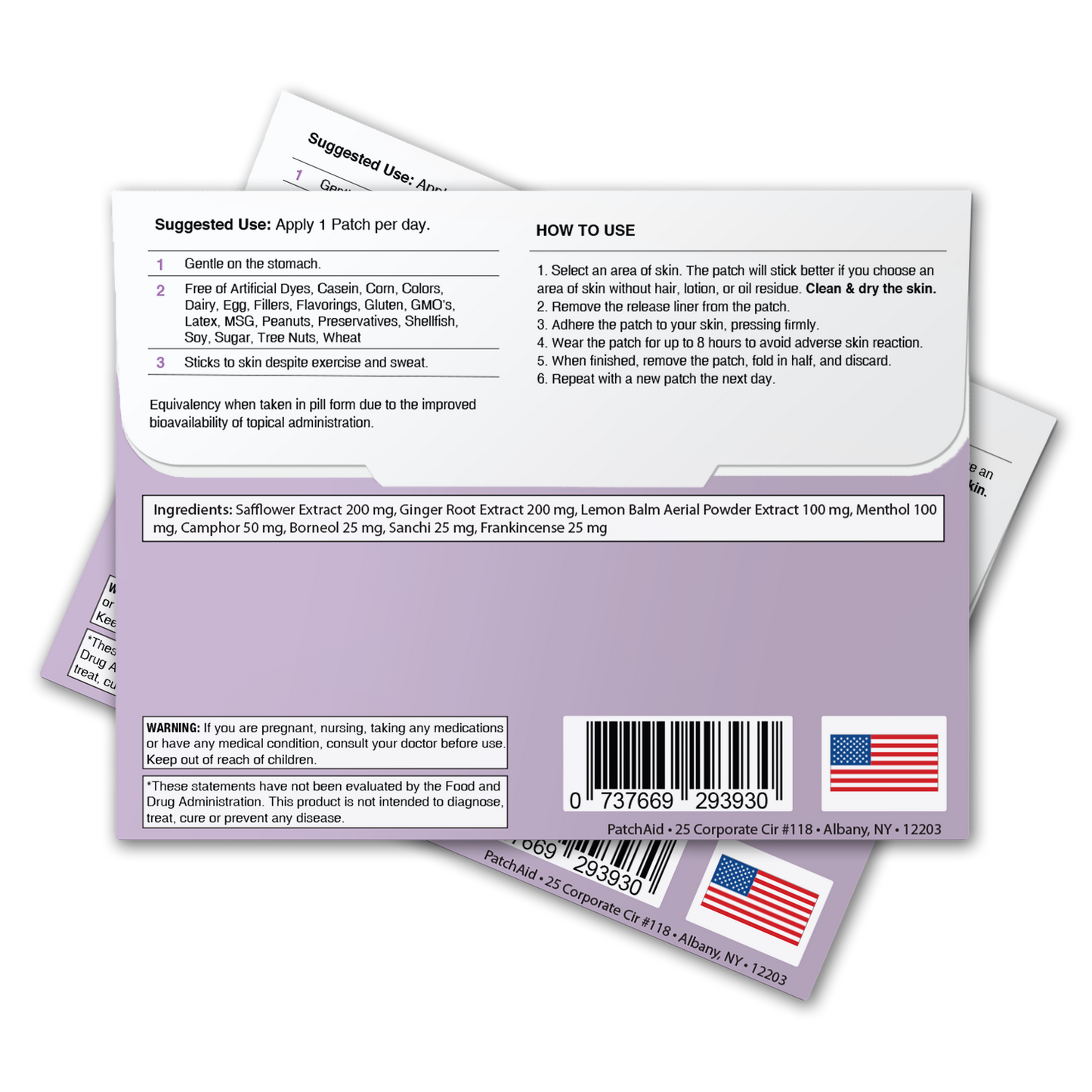 PatchAid - Nausea Relief Patch - Gentle & Natural Nausea Remedy