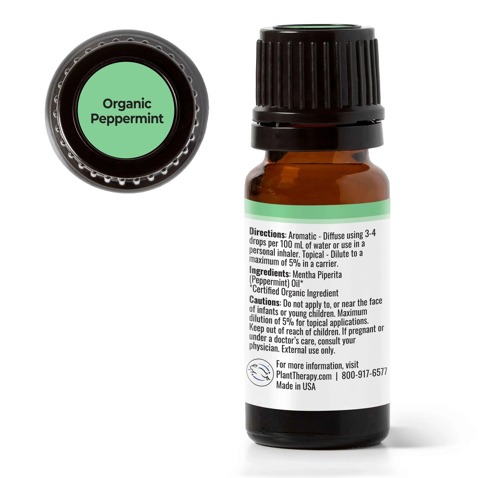 Plant Therapy USDA Certified Organic oregano essential oil 10mL for cleansing, immune support and joint comfort