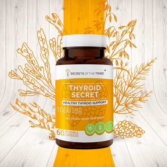 Secrets Of The Tribe - Thyroid Secret Capsules. Healthy Thyroid Support