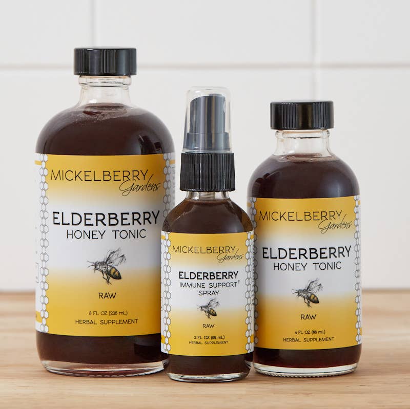 Mickelberry Gardens - Elderberry Honey Tonic
