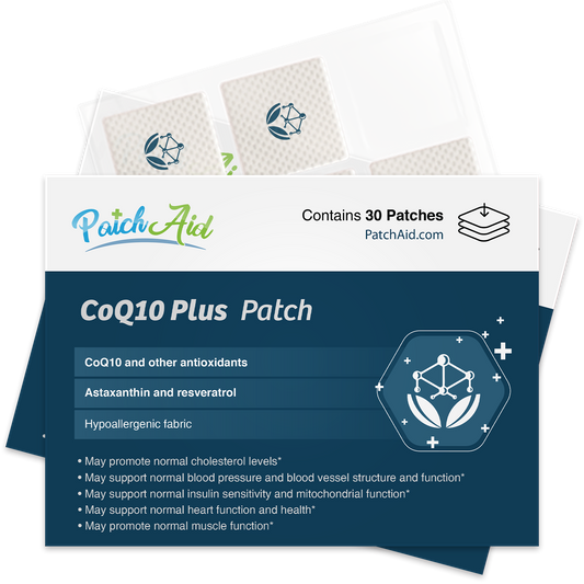 PatchAid - CoQ10 Plus Patch - Heart Health & Energy Support